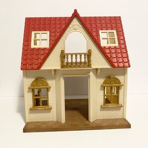 Calico Critters Red Roof Cozy Cottage Starter Home House Building Playset Toy